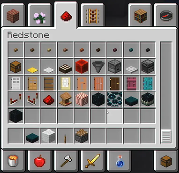 Creative Tab (Minecraft Live 2020)