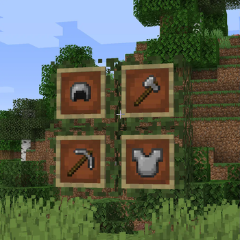 Updated Tool & Armor sets to match Short Swords