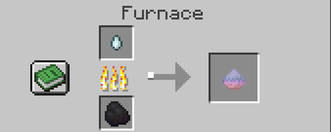 Smelting for ghast powder