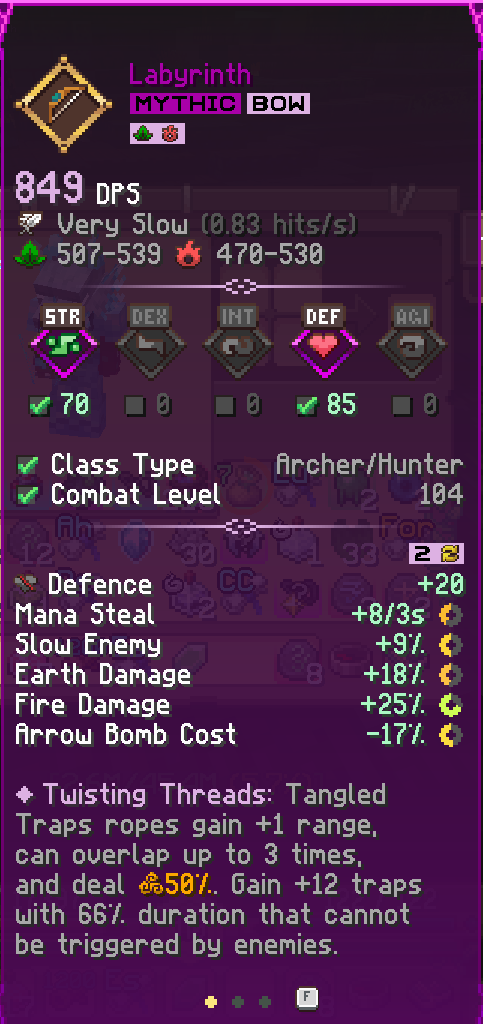 Labyrinth's tooltip