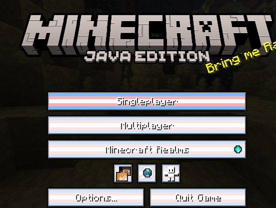 The buttons in game