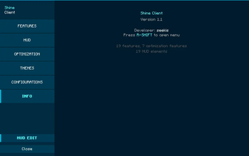 shine client — screenshot 3