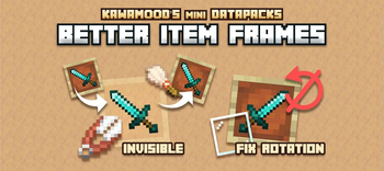 Better Item Frames