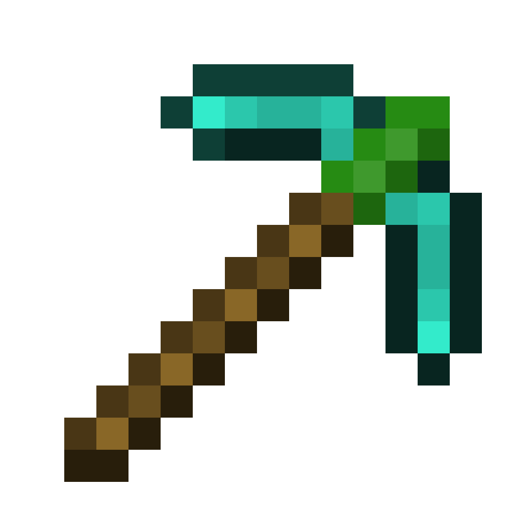 Diamond Pickaxe Silk Touch