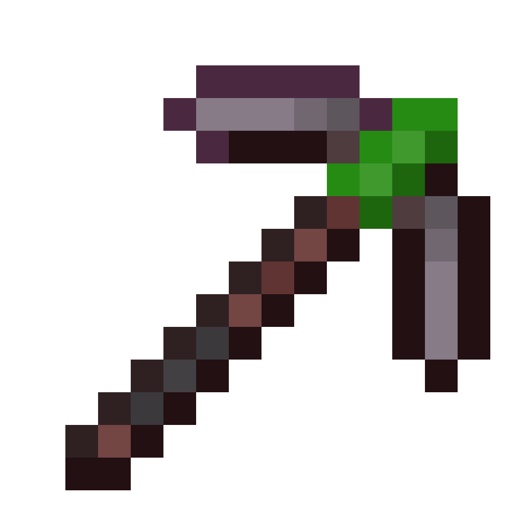 Netherite Pickaxe With Silk Touch