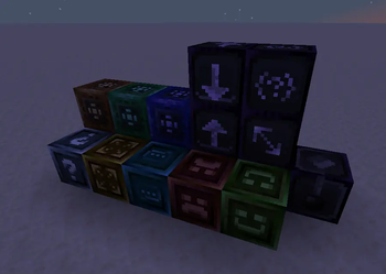 All The Blocks (Night, shaders disabled)