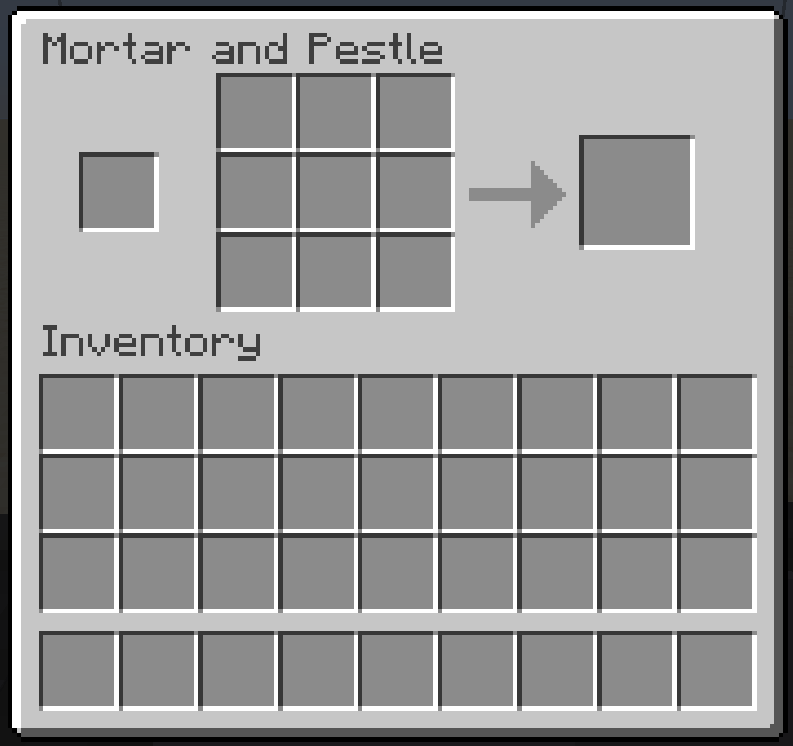 Mortar and Pestle GUI