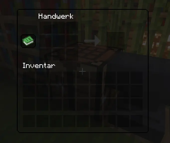 Crafting table - GUI