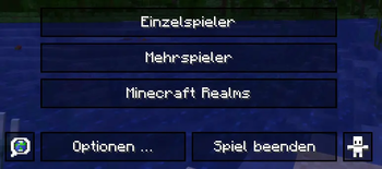 Main menu - GUI