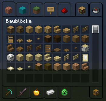 Creative inventory - GUI
