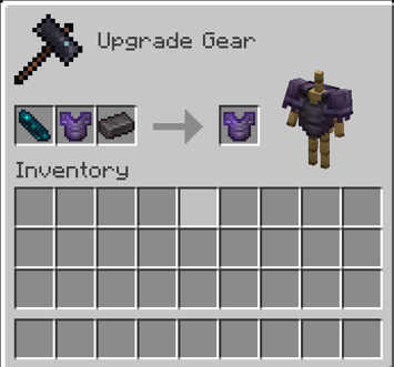 Post 1.20.5 Method - Craft in Smithing Table