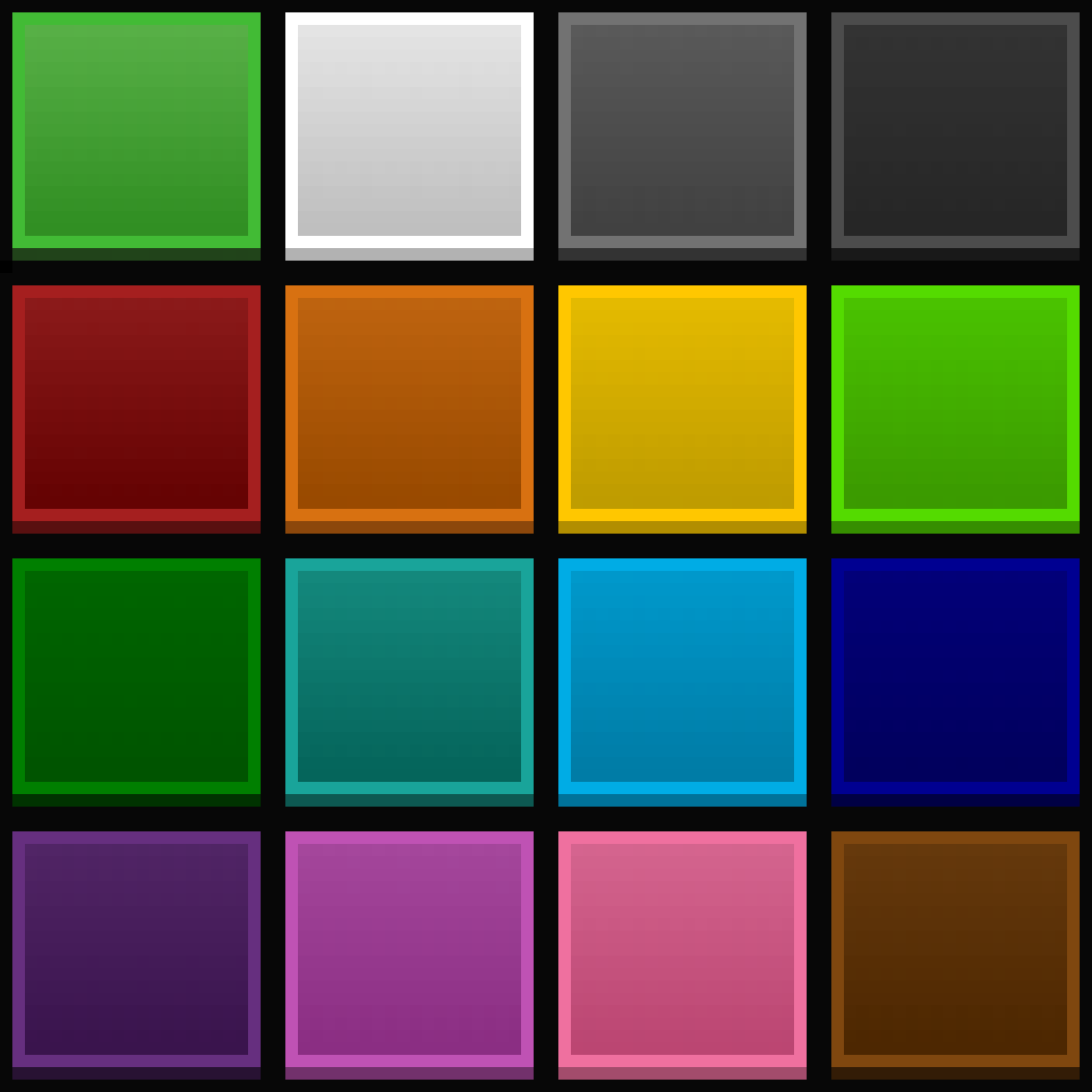 Every hotbar Selection