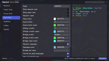 Guild chat