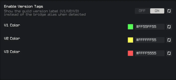 versions color 