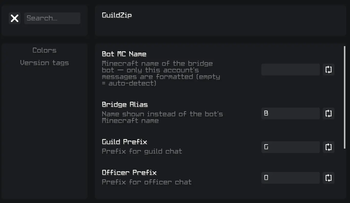prefix setup