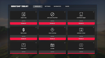  Modules Screen