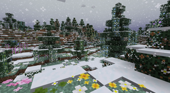 Snowy Flower Valley