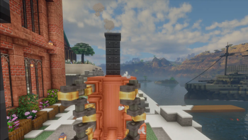 Steam Engines with Smoke stack
