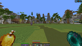 Golden Apple & Ender Pearl