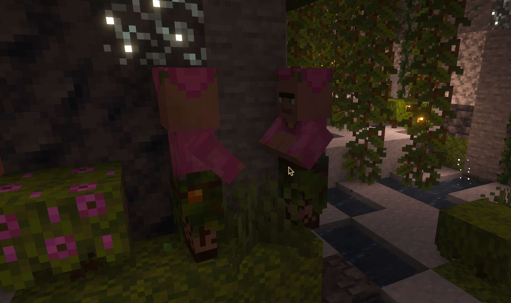 Lush Caves Villagers