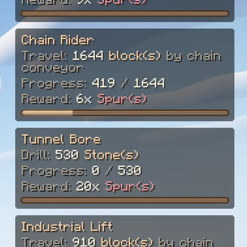tracked missions ui