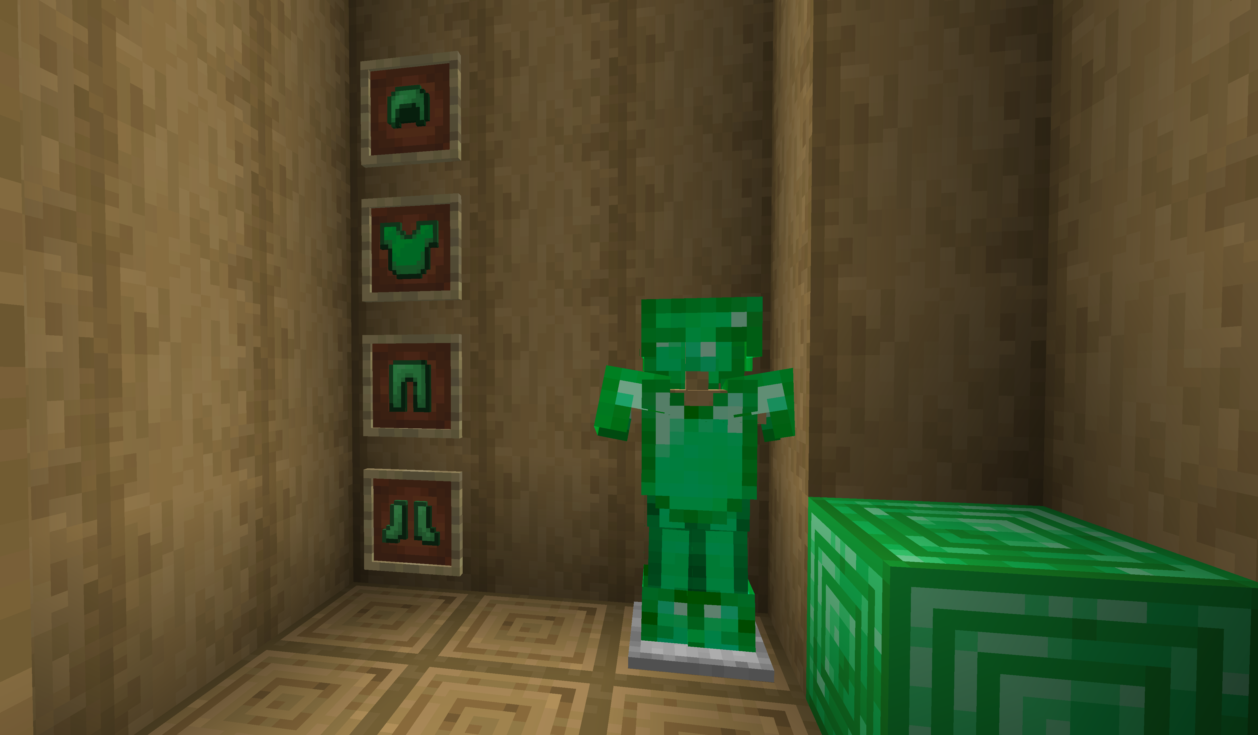 Emerald armor