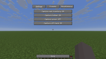 Inventory Presets Screenshot 3