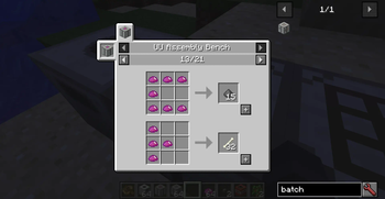 Recipe screenshot