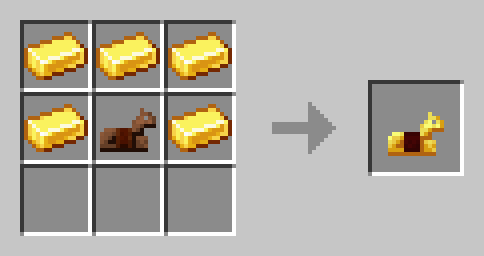 Golden Horse Armor Recipe