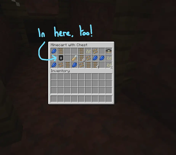 Even the Diamond Upgrade can be in a Mineshaft!