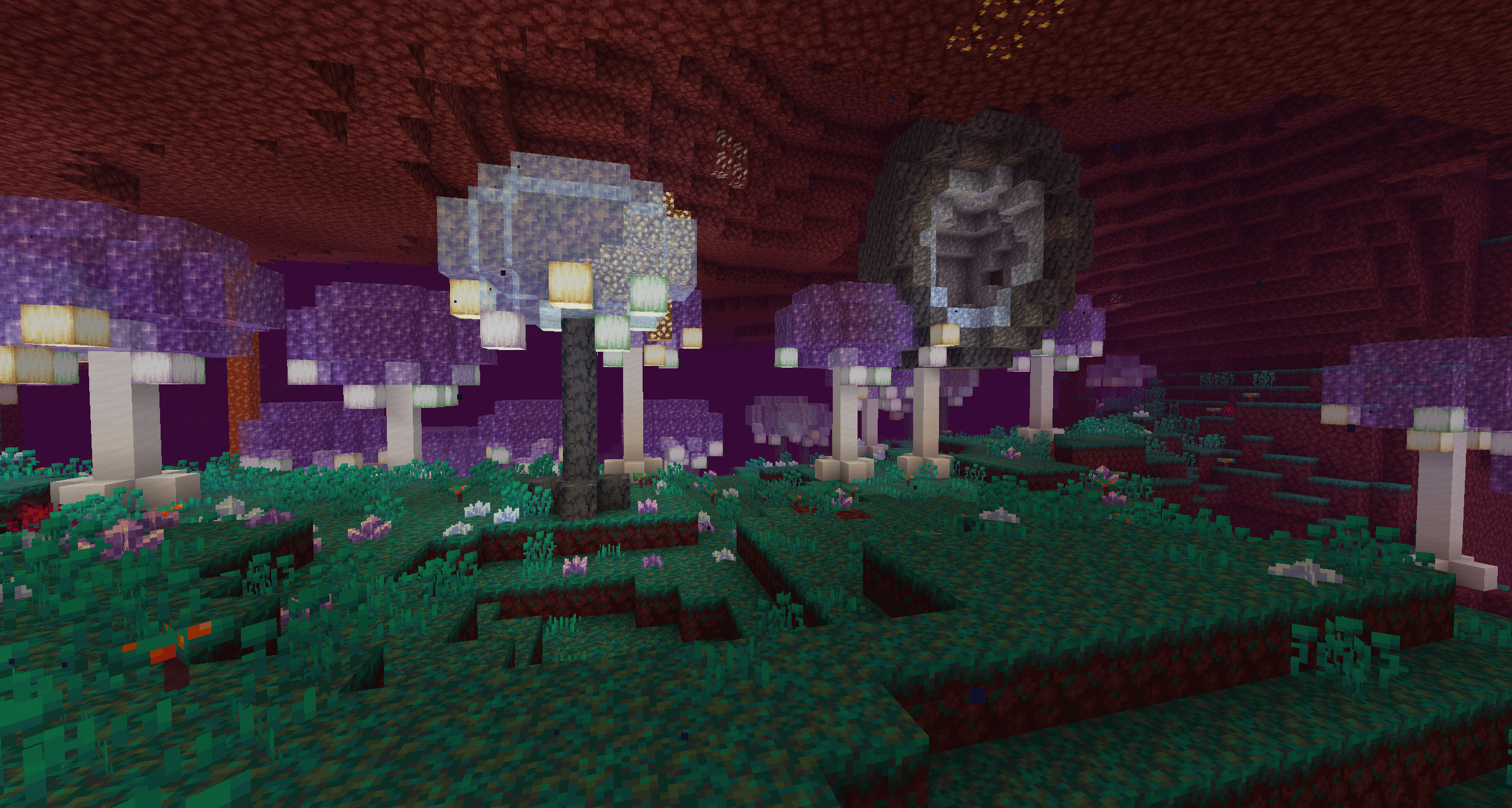 Crystal forest