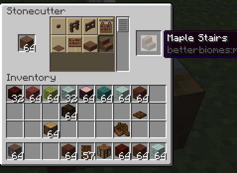 Maple from Better Biomes