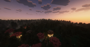 Ribbits village(sunset)