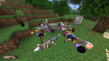 Ores Drop OP Loot