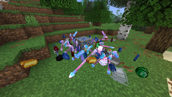 Ores Drop OP Loot