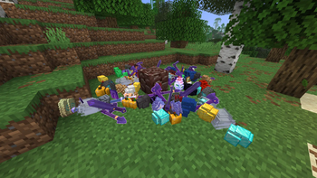 Ores Drop OP Loot