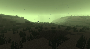 Underwater Polluted Ocean