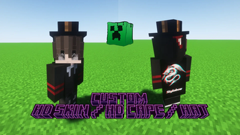 Custom HD Skin / HD Cape / Hat