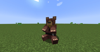 Bear Front - Yellow Collar