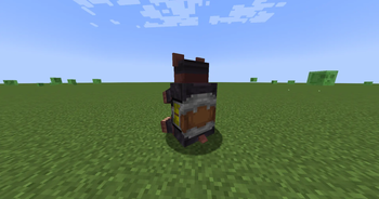 Bear Red Collar - Netherite Armor 2