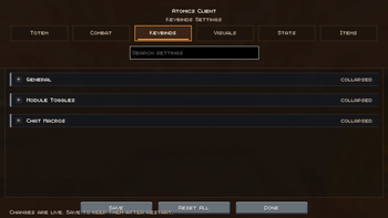 Mod Menu Keybinds