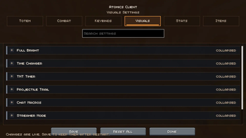 Mod Menu Visuals