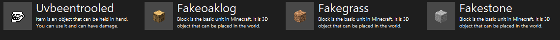 items this mod adds
