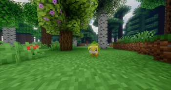 Cobblemon in their natural habitat!
