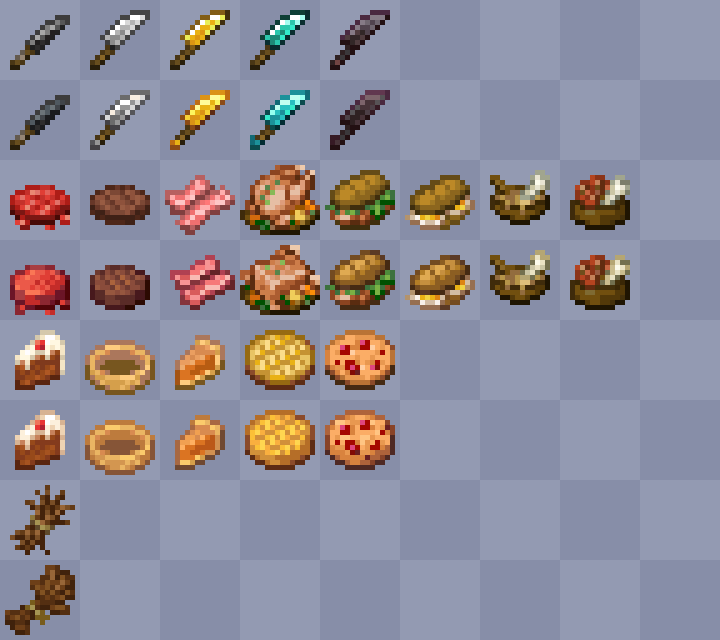 Farmer's Delight Items!