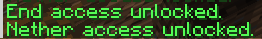 /unlockend and /unlocknether