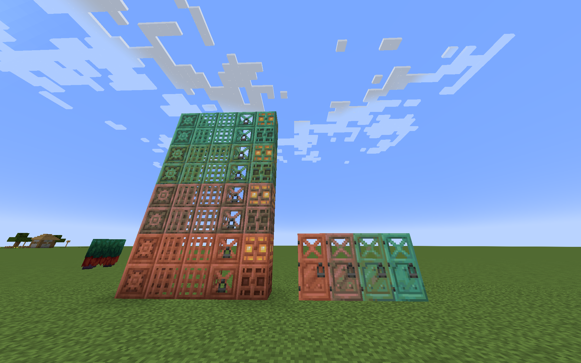 Copper blocks