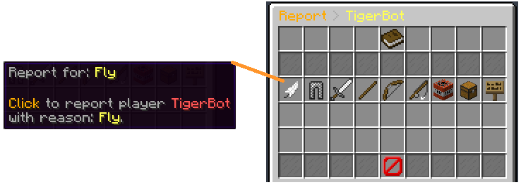 Reason menu