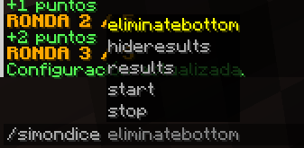 Simon dice command