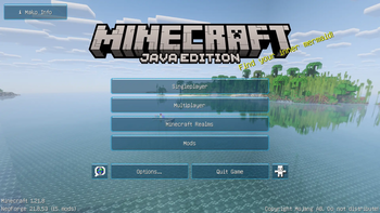 New Main Menu